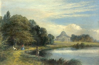 Templo de Nuthall, Nottinghamshire, 1869 de Alfred Dawson